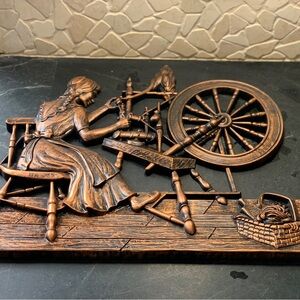 SYROCO | “ The Spinning Jenny” | Resin Wall Plaque